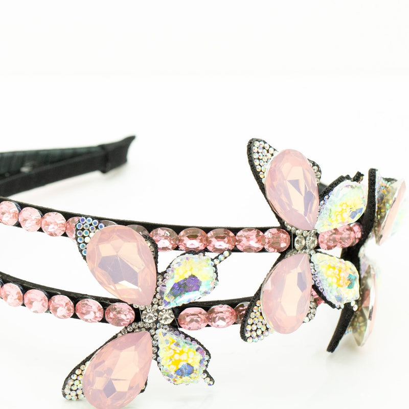 Crystal Butterflies Headband
