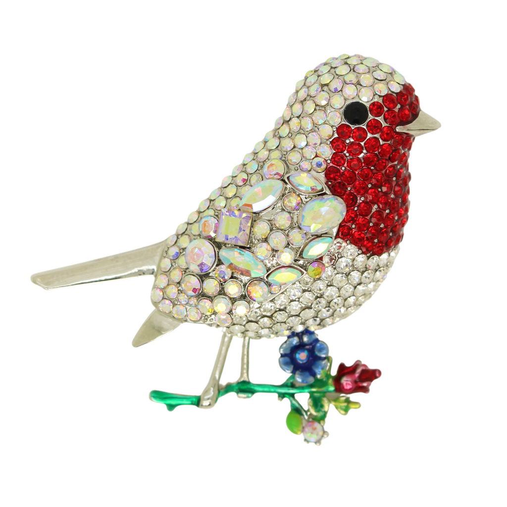 Vintage sales robin brooch