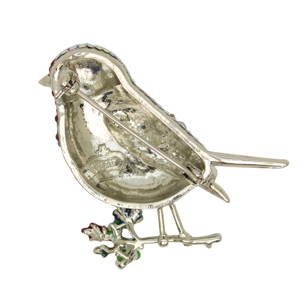 Swarovski robin brooch on sale
