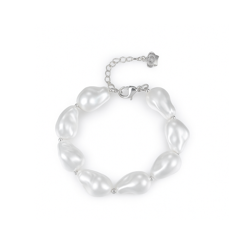Chunky Faux Pearl Bracelet