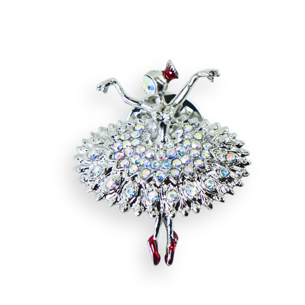Dancing Ballerina Clutch Pin