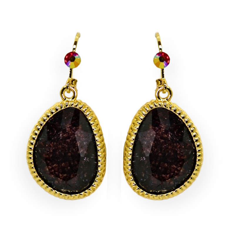 Cubic Zirconia Drop Earrings