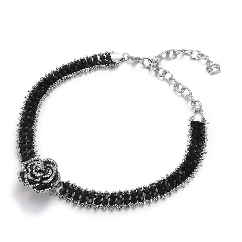 Crystal Rose Necklace
