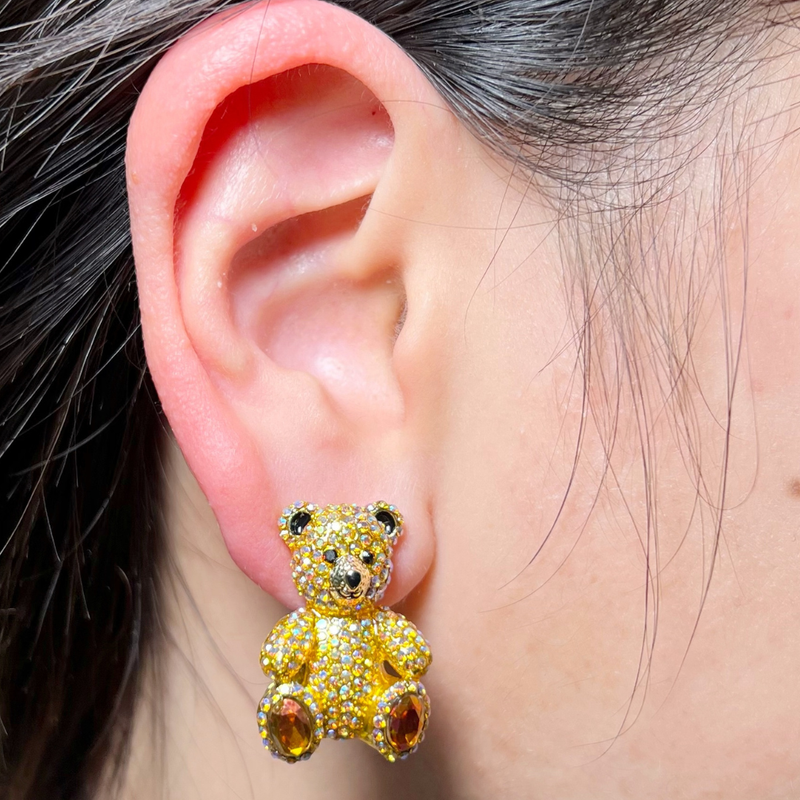 Teddy Bear Earrings