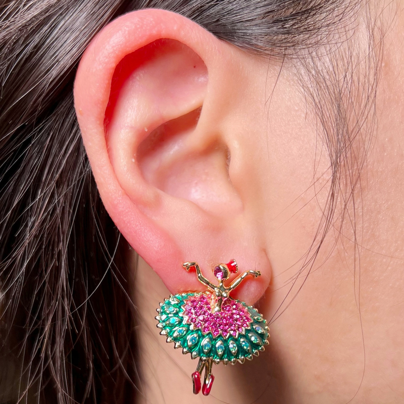 Dancing Ballerina Earrings