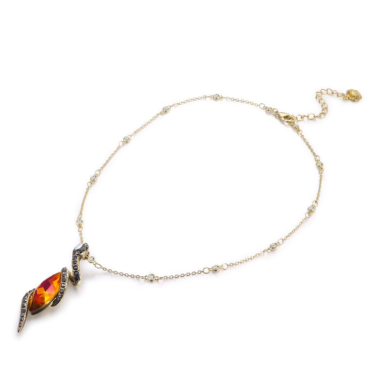 Coiled Serpent Necklace