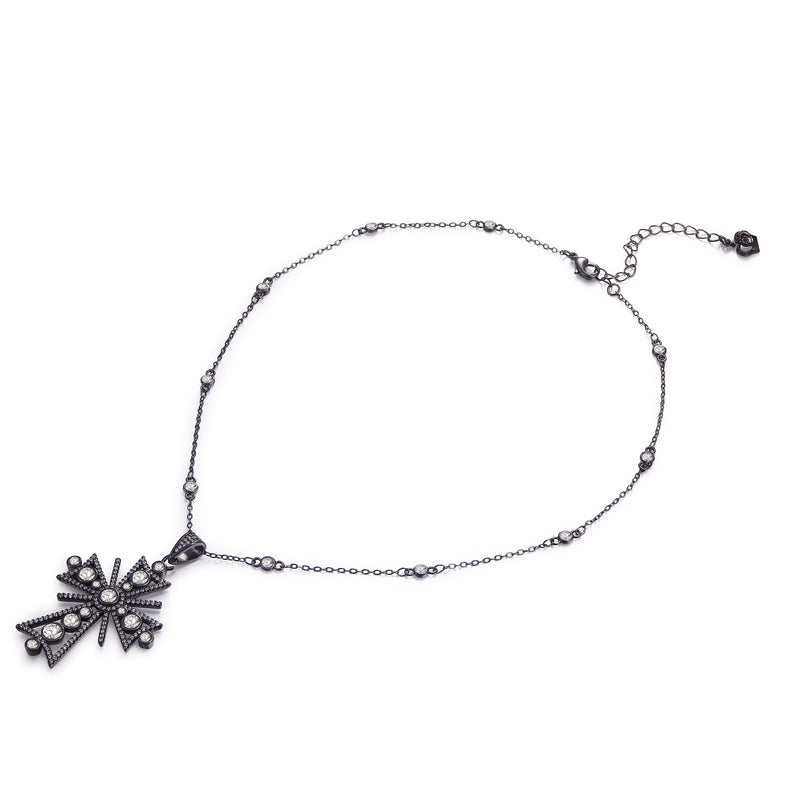 Gothic Style Cross Pendant
