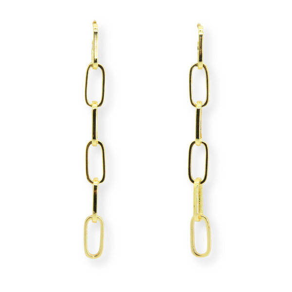 Five Drop Link Earrings