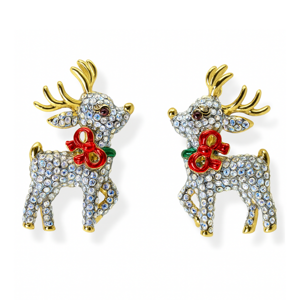Festive Reindeer Earrings