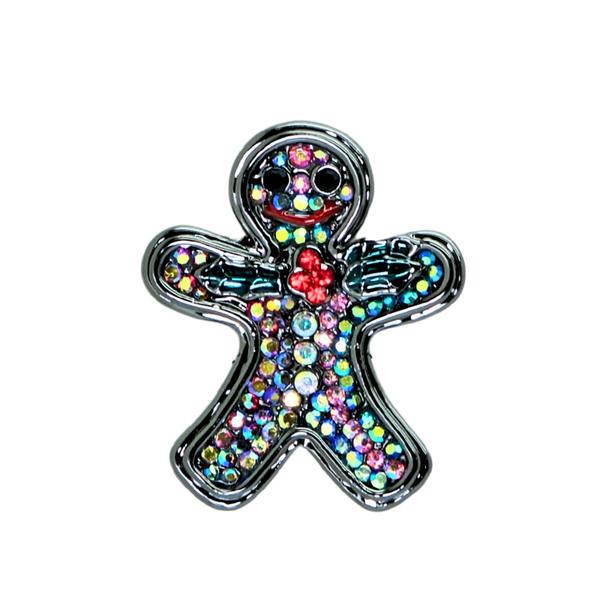 Gingerbread Man Clutch Pin