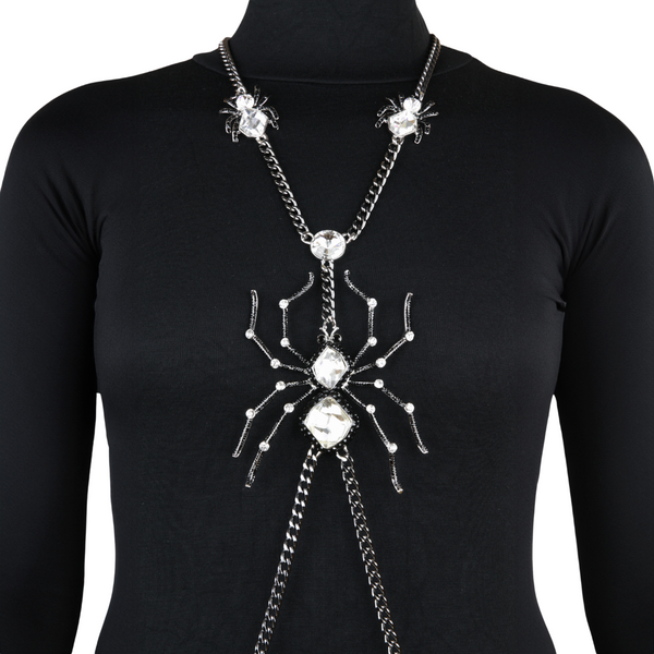 Crystal Spider Body Chain