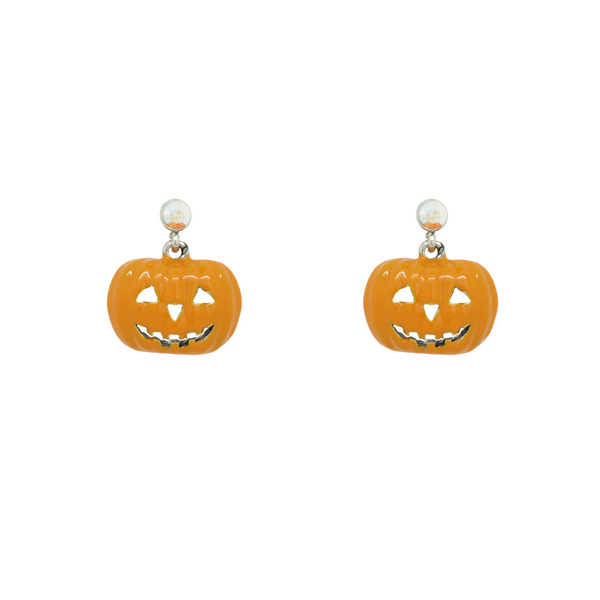 Pumpkin Drop Earrings