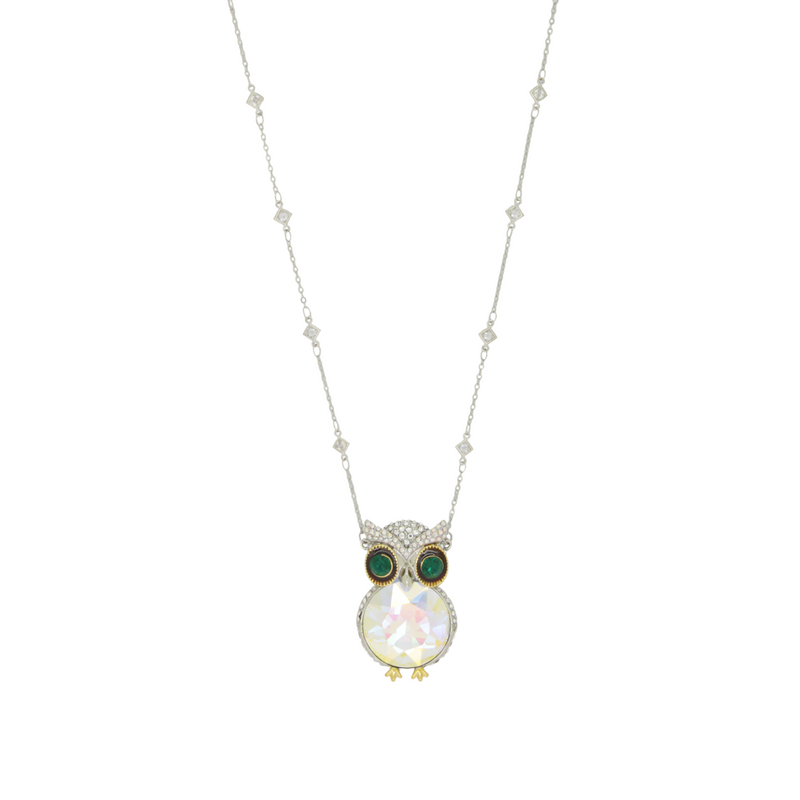 Hooting Owl Necklace