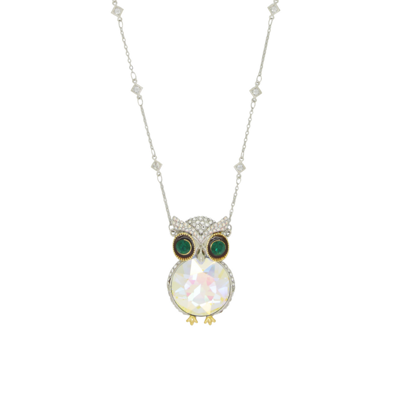 Hooting Owl Necklace