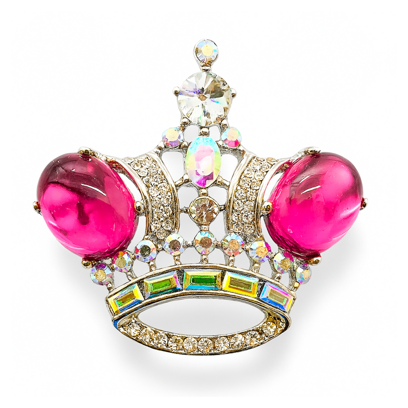 Regal Crown Brooch