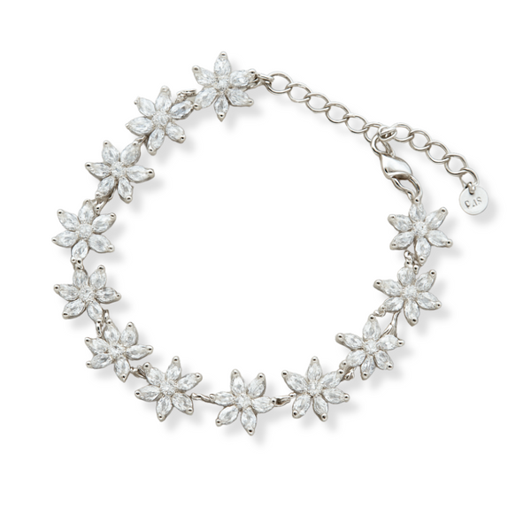 Crystal Daisy Bracelet