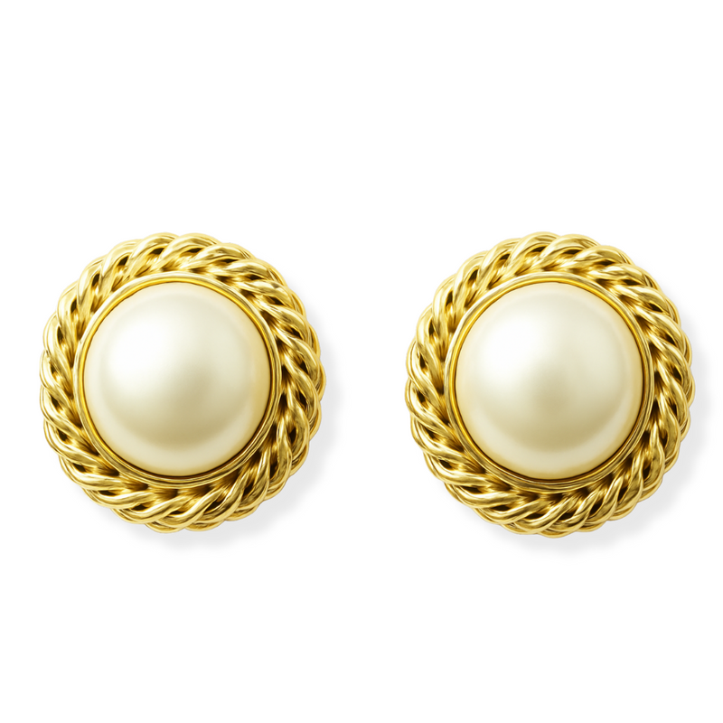 French Style Clip on Earrings