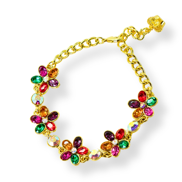 Tropical Flower Bracelet