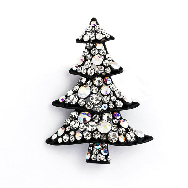 Twinkling Christmas Tree Brooch