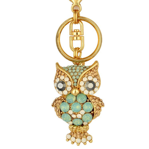 Cuckoo Owl Keyring