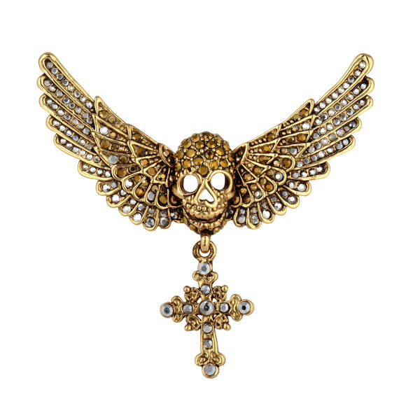 Mystical Skull Brooch