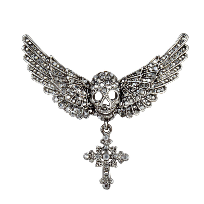 Mystical Skull Brooch