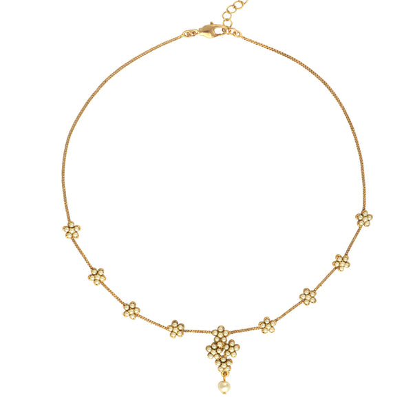 Floral Bouquet Necklace