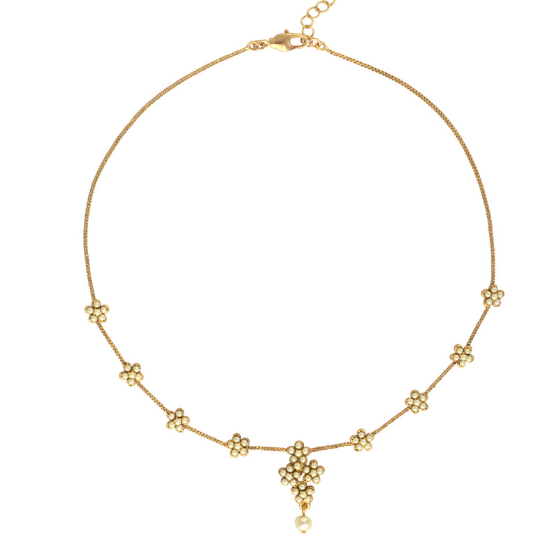 Floral Bouquet Necklace
