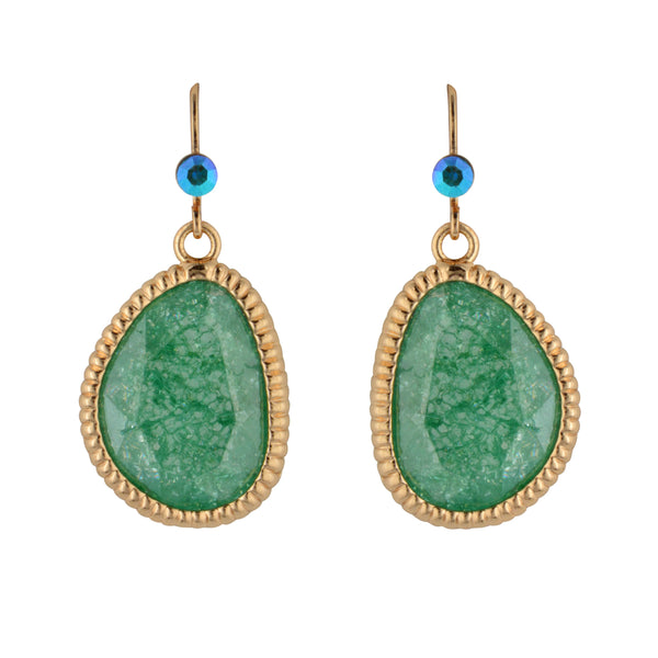 Cubic Zirconia Drop Earrings