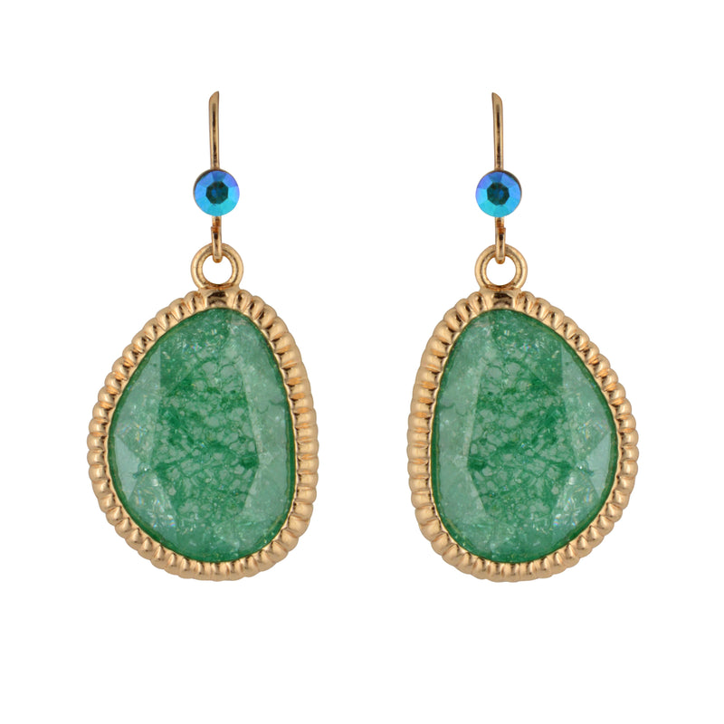 Cubic Zirconia Drop Earrings