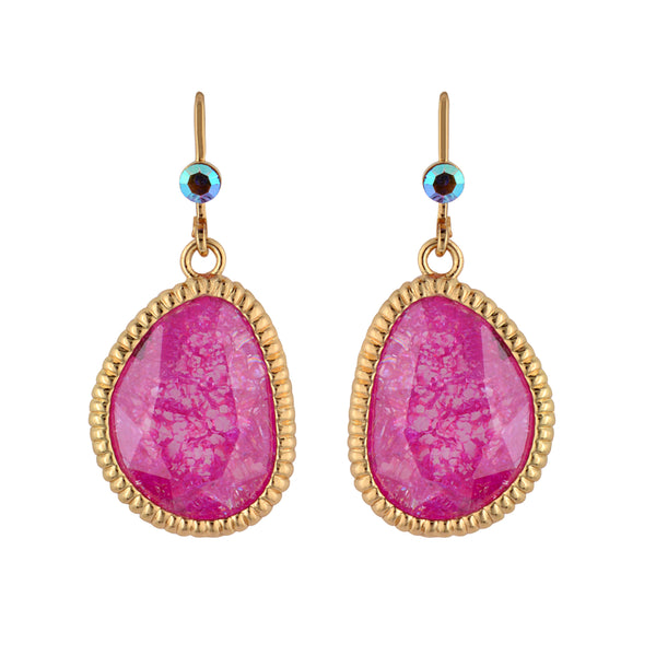 Cubic Zirconia Drop Earrings