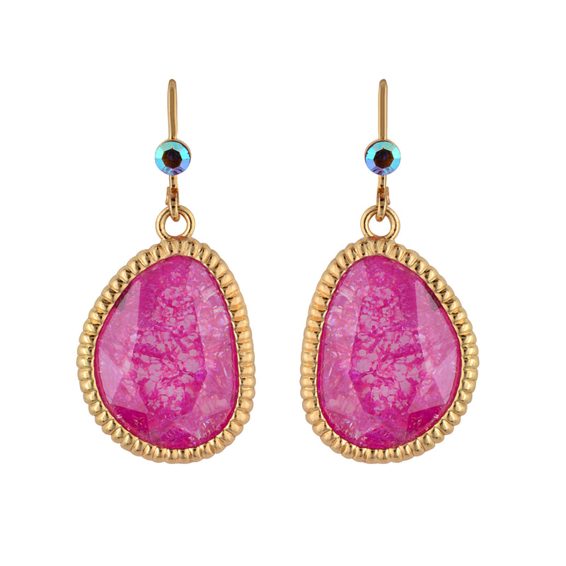 Cubic Zirconia Drop Earrings