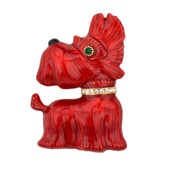 West Highland Terrier Brooch