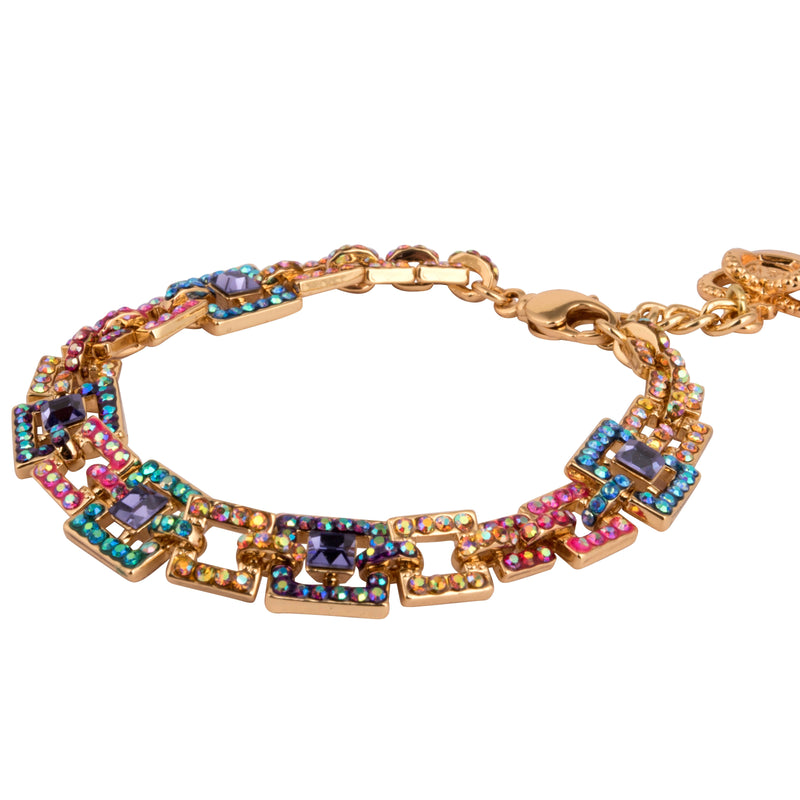 Crystal Squares Bracelet