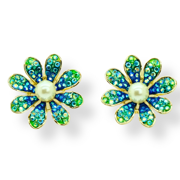 Dainty Daisy Earrings