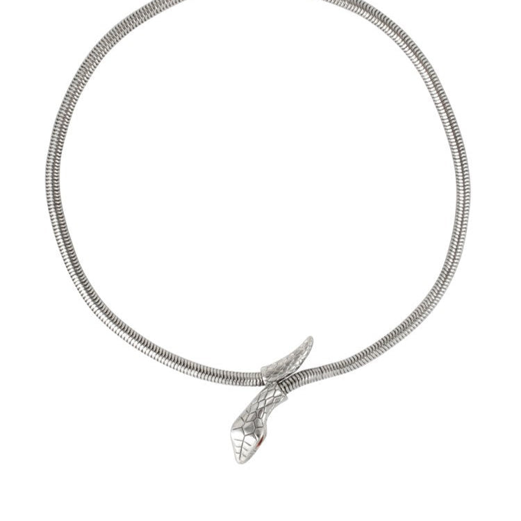 Serpentine Snake Necklace