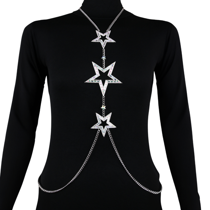 Triple Star Body Chain