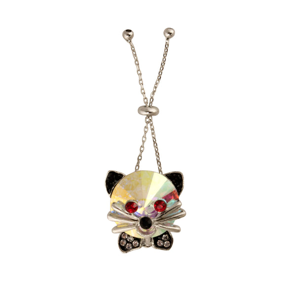 Adjustable Cute Cat Ring