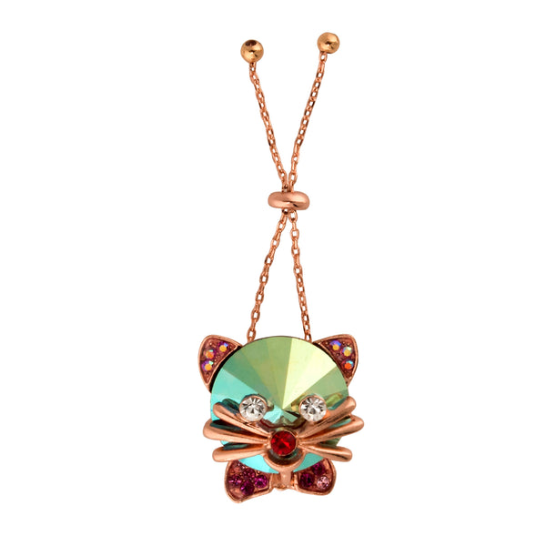 Adjustable Cute Cat Ring