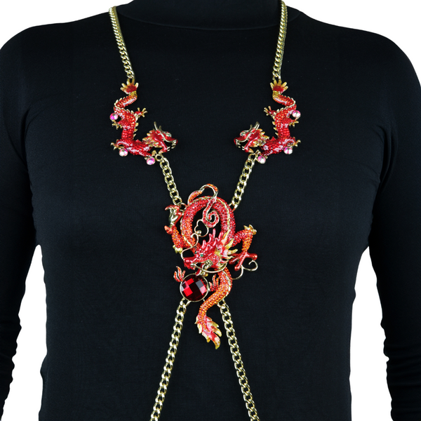 Chinese Dragons Body Chain