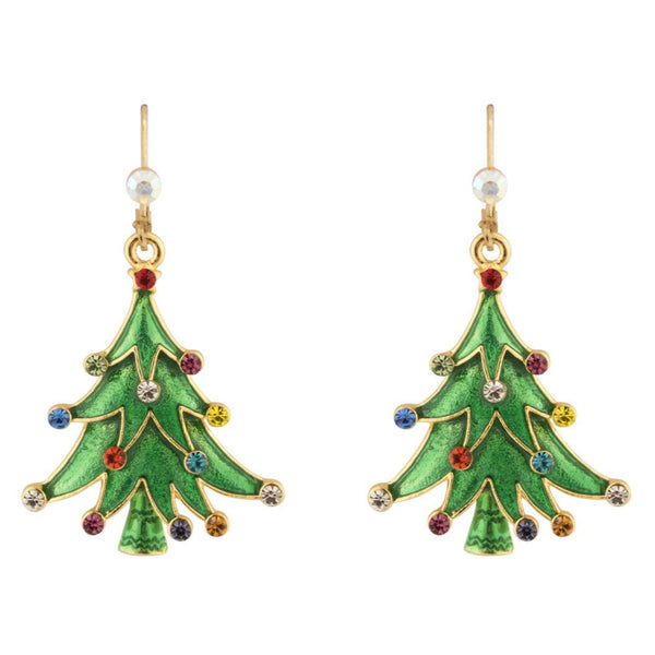 Enchanted Christmas Tree Earrings