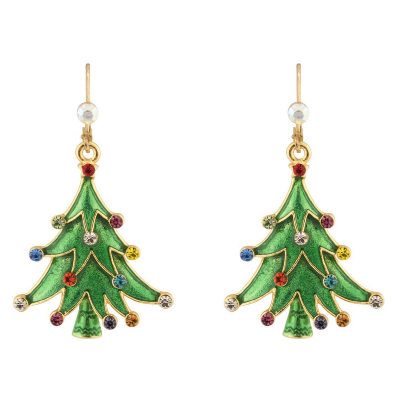 Enchanted Christmas Tree Earrings