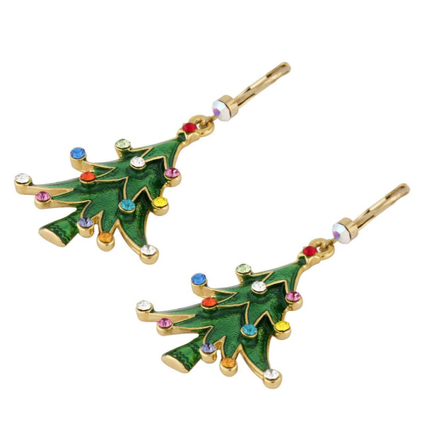 Enchanted Christmas Tree Earrings