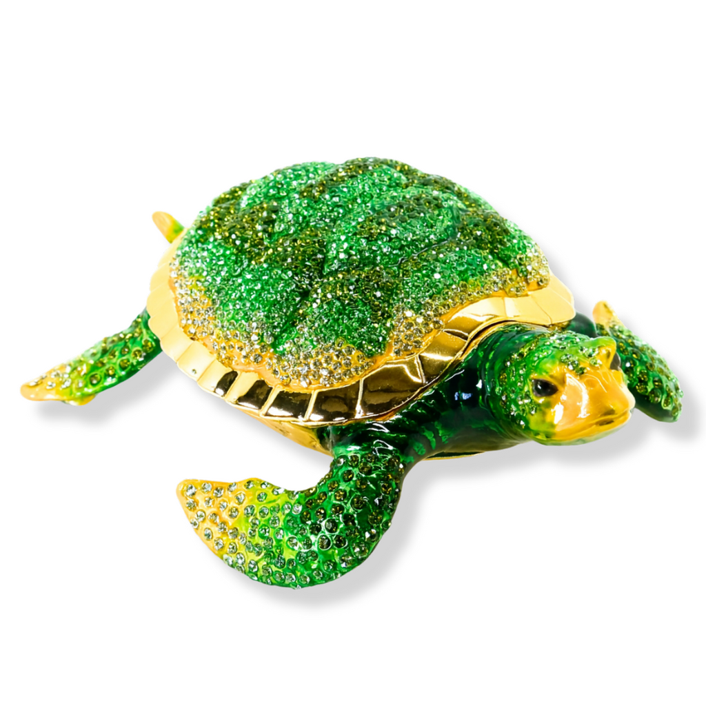 Crystal Turtle Trinket Box | Crystal Accessory | Butler & Wilson