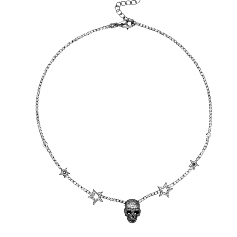 Cosmic Skull Necklace