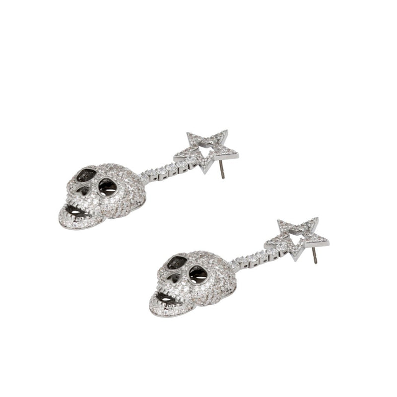 Cosmic Skull Earrings