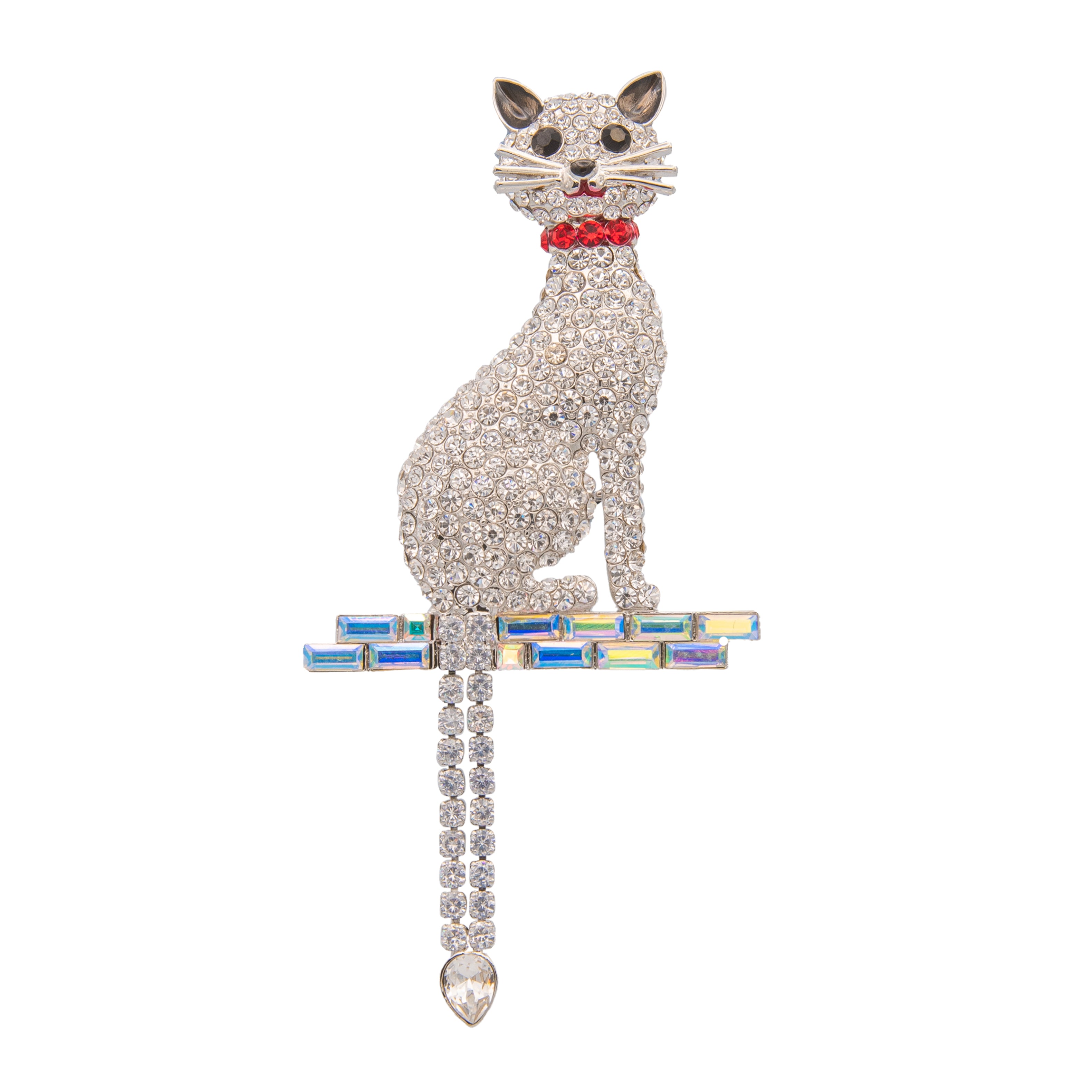 Articulated Cat Brooch – Butler & Wilson