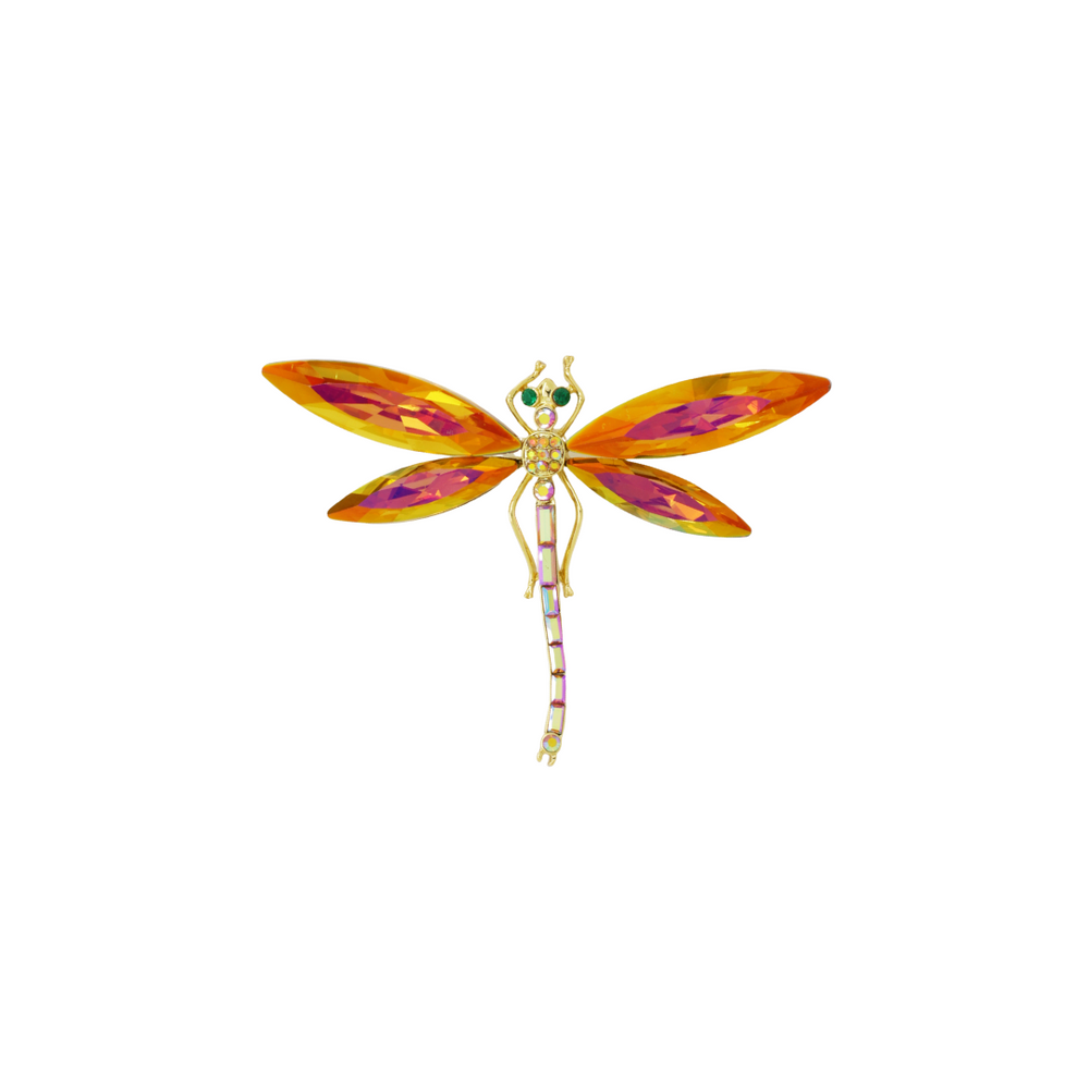 Large Crystal Dragonfly Brooch | BUTLER & WILSON – Butler