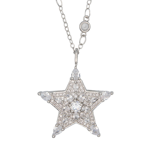 Single Crystal Star Necklace