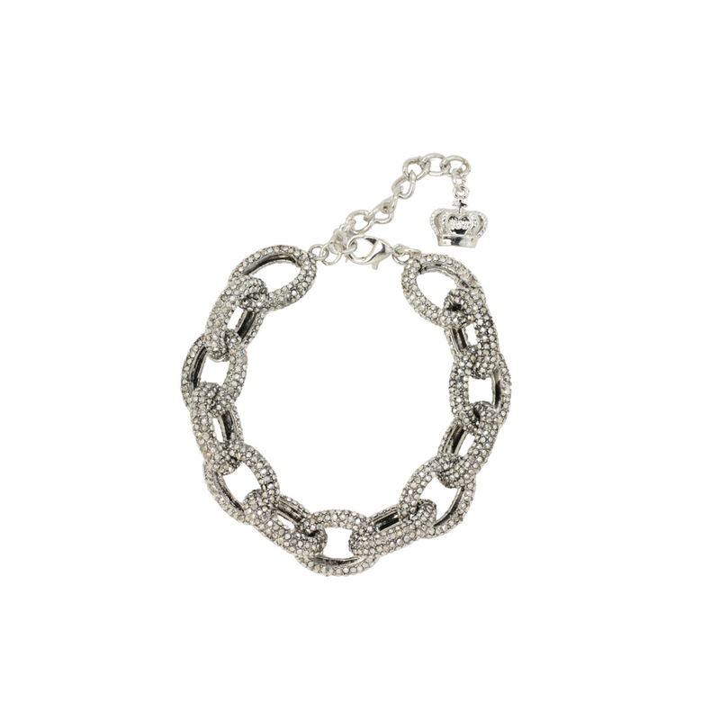 Crystal Chunky Chain Bracelet